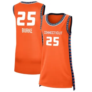 Women's Connecticut Sun Kennedy Burke Explorer Edition Victory Orange 2021 Jersey
