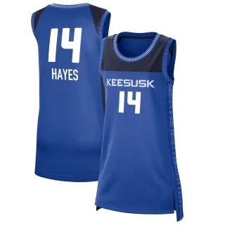 Women's Connecticut Sun Madison Hayes Rebel Edition Victory Royal 2021 Jersey